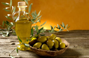 Olive With Olive Oil