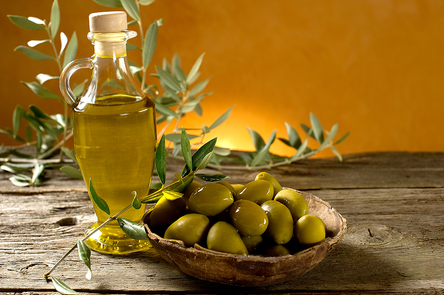 Olive With Olive Oil