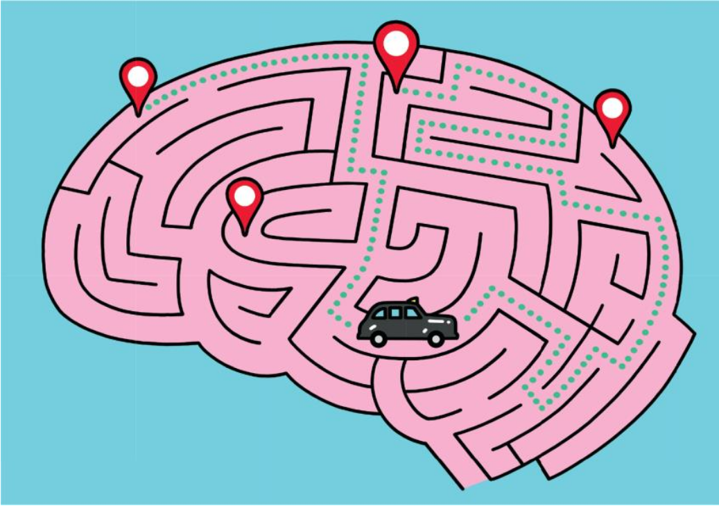 London Cabbies And Alzheimer’s Research. Illust By Sam Island